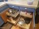 Well-organized kitchen cabinets with ample storage space at 15626 N 50Th St, Scottsdale, AZ 85254