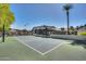 Enjoy a sunny tennis match on this well-maintained community court at 3104 E Broadway Rd # 51, Mesa, AZ 85204