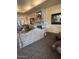 Elegant community lounge with fireplace and seating at 2550 S Ellsworth Rd # 215, Mesa, AZ 85209