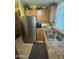 Kitchen with stainless steel refrigerator and double sink at 1541 W Yurok Ave, Apache Junction, AZ 85119