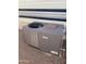 Outdoor air conditioning unit for the home at 1541 W Yurok Ave, Apache Junction, AZ 85119