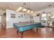 Community game room with ping pong table and seating at 16240 N 33Rd Way, Phoenix, AZ 85032