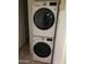 LG washer and dryer stackable unit at 3314 N 68Th St # 204, Scottsdale, AZ 85251