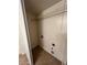 Small laundry room with shelving and hookups at 3542 E Earll Dr, Phoenix, AZ 85018