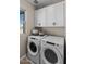Convenient laundry room with washer and dryer included at 9237 E Sector Dr, Mesa, AZ 85212