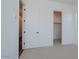 Bright bedroom with a spacious closet and neutral color palette at 3823 W Lodge Dr, Laveen, AZ 85339