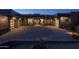 Modern home with a spacious driveway and elegant landscaping at 10284 E Running Deer Trl, Scottsdale, AZ 85262