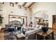 Open-concept living room with kitchen and stunning mountain views at 20567 N 112Th St, Scottsdale, AZ 85255