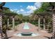 Lovely community garden with water features and seating at 20567 N 112Th St, Scottsdale, AZ 85255