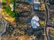 Bird's-eye view of a home near a golf course at 9719 E Madera Dr, Scottsdale, AZ 85262