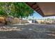Large backyard patio and storage shed at 10650 N 49Th Ave, Glendale, AZ 85304
