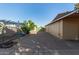 Backyard with pergola and brick patio at 10650 N 49Th Ave, Glendale, AZ 85304