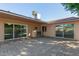 Brick patio with built-in grill and sliding doors at 10650 N 49Th Ave, Glendale, AZ 85304