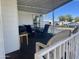 Covered patio with table and chairs, perfect for outdoor dining at 7750 E Broadway Rd # 761, Mesa, AZ 85208