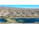 Expansive aerial view of the community and surrounding landscape at 16866 S 180Th Ave, Goodyear, AZ 85338