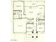 One-story home floor plan featuring 2-car garage, Primary suite, and covered patio at 16866 S 180Th Ave, Goodyear, AZ 85338