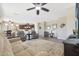 Open living space with a view into the kitchen area at 16866 S 180Th Ave, Goodyear, AZ 85338
