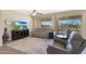 Relaxing living room with recessed lighting and large windows at 16866 S 180Th Ave, Goodyear, AZ 85338