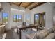 Spacious home office with large windows and access to patio at 9290 E Thompson Peak Pkwy # 493, Scottsdale, AZ 85255
