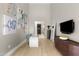 Home office with built-in desk and plenty of natural light at 6525 E Cave Creek Rd # 6, Cave Creek, AZ 85331