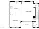 First floor plan including kitchen, living room and balcony at 1842 N 77Th Gln, Phoenix, AZ 85035