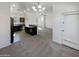 Bright dining room with patio access and chandelier at 1842 N 77Th Gln, Phoenix, AZ 85035