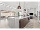 Spacious kitchen with marble island and modern cabinetry at 13463 N Stone View Trl, Fountain Hills, AZ 85268