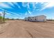 New manufactured home with open desert lot at 8066 N Palo Verde Rd, Florence, AZ 85132