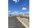 New construction homes and community street view at 10298 W Morgan Ct, Casa Grande, AZ 85194