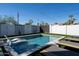 Inviting backyard pool with lounge chairs and modern landscaping at 1004 E Tempe Dr, Tempe, AZ 85281