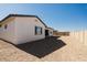 Home exterior showcasing backyard and block wall at 3636 W Summerside Rd, Laveen, AZ 85339