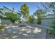 Desert landscape backyard with sitting area at 2416 W Caribbean Ln # 1, Phoenix, AZ 85023