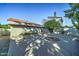 Landscaped backyard with patio and storage at 2416 W Caribbean Ln # 1, Phoenix, AZ 85023