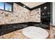 Relaxing bathroom with a luxurious round jacuzzi tub at 3044 Ironwood Rd, Carefree, AZ 85377