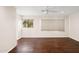Bright bedroom with hardwood floors and a ceiling fan at 3044 Ironwood Rd, Carefree, AZ 85377