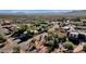 Aerial view of a residential area with desert landscaping at 17159 E Rand Dr, Fountain Hills, AZ 85268