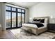 Serene main bedroom with private balcony access at 20958 N 112Th St, Scottsdale, AZ 85255