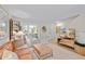 Living area showcasing a comfortable sofa and stylish decor at 4620 N 68Th St # 136, Scottsdale, AZ 85251