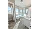 Large bathroom with soaking tub, walk-in shower, and double vanity at 1716 W Lucky Ln, Queen Creek, AZ 85144