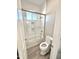 Bathroom with shower/tub combo and tile flooring at 1716 W Lucky Ln, Queen Creek, AZ 85144