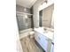 Bathroom with tub, shower, and modern vanity at 1716 W Lucky Ln, Queen Creek, AZ 85144