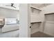Spacious walk-in closet with ample shelving and hanging space at 377 E Windsor Ave # 21, Phoenix, AZ 85004