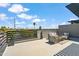 Spacious rooftop deck with seating area and city views at 377 E Windsor Ave # 21, Phoenix, AZ 85004