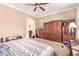 Comfortable bedroom with a king-size bed and ample closet space at 13506 W Earll Dr, Avondale, AZ 85392