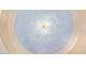 Decorative ceiling with a sky mural and a crystal chandelier at 13506 W Earll Dr, Avondale, AZ 85392