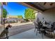 Relaxing backyard with patio furniture and seating at 13506 W Earll Dr, Avondale, AZ 85392