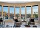 Living room with panoramic views and seating area at 42121 N Anthem Creek Dr, Anthem, AZ 85086