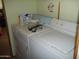 Laundry room with washer and dryer at 201 S Greenfield Rd # 197, Mesa, AZ 85206