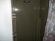 Shower stall with curtain and shelf at 201 S Greenfield Rd # 197, Mesa, AZ 85206