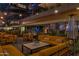 Outdoor patio furniture with fire pit and city views at 7121 E Rancho Vista Dr # 4004, Scottsdale, AZ 85251